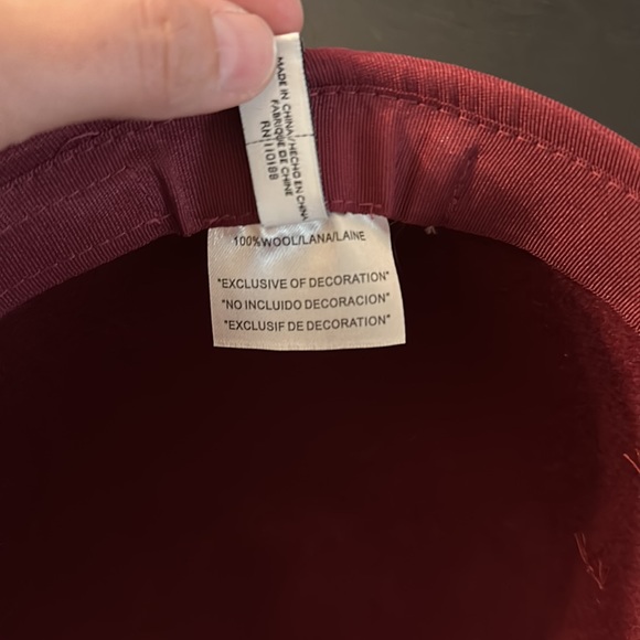 Nine West Purple Wool Hat - Picture 8 of 8